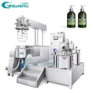 Guanyu Toothpaste homogenizer emulsifier mixer Ointment Processing Machine Vacuum Emulsifier Cream Making Machine