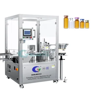 Guanyu body cream filling machine Cartridge Vial Filling Seal Labeling Machine Small 5ml Vials Bottle Full Automatic Filling And Capping Machine