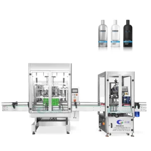 automatic cream filling machine Bottle Liquid Soap Filling Machine Shampoo Detergent Bottle Cream Filling Capping Machine Filling Production Line