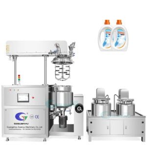 100l Vacuum Homogenizing mixing vessel manufacturers Mixing Machine Homogeneous Mixer Cream Making Equipment