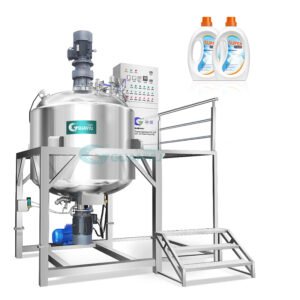 Guanyu Shower Gel Vacuum Homgenizer Mixer Lotion Creams Skin Care Cosmetic Homoginizing Emulsifier Mixing Machine
