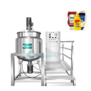 Guanyu Liquid Soap Detergent Body Lotion Cosmetic Ointment Vacuum Homogenizing Mixing Machine Hot Sale Blending Vessels