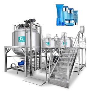 Guanyu Large Capacity Emulsifier Multifunction Vacuum Cosmetic Cream Ointment Lotion Homogenizer Emulsifying Mixing Machine