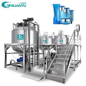 High Shear Dispersing Emulsifier Homogenizer Mixer Face Cream Body Lotion Emulsifying Shampoo Vacuum Making Machine