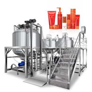 GY Hydraulic Lift Cosmetic Cream Vacuum Homogenizer Emulsifying Mixer Machine Toothpaste Vacuum Emulsifier Machine