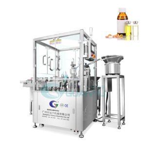Guanyu High Speed Liquid Filling Machine Small Bottle Filler Vial Glass Bottles Ampoule Filling Sealing Machine
