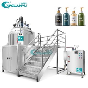 Liquid Detergent Mixer Homogenizer Petroleum Jelly Mixing Machine Ointment Cosmetic Hair Cream Making Machine