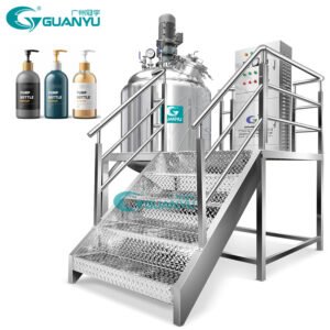 Customized 500l Shampoo Mixing Tank Detergent Liquid Soap Making Machine For Making Dishwashing Liquid