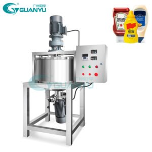 Stainless Steel Heating Mixing Stirring Tank Liquid Homogenizing Shampoo Detergent Mixer Hand Wash Liquid Soap Making Machine