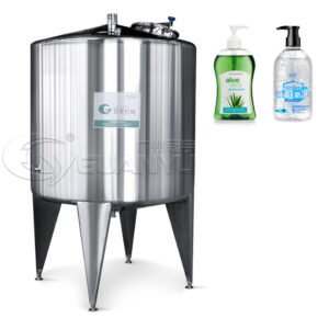 Guanyu with Ce Food Grade Stainless Steel Ketchup Storage Tank Water Tank Olive Oil Storage Tank