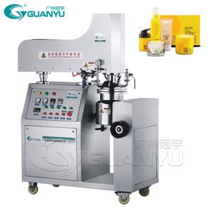 Cosmetic Vacuum Emulsifying Homogenizing Mixer Machine SUS304 SUS316 Shampoo Liquid Detergent Making Machine for Cometic Cream