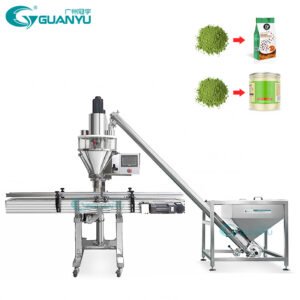 Guanyu Semi Automatic Servo Motor Auger Dry Powder Quantitative Packaging Filling Packing Machine With Factory Price