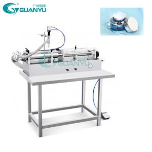 Horizontal Self-suction Filling Machine Manual Piston Liquid Filling Machine Table Top Filling Machine