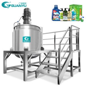 500L 1000L Stainless Steel Mixer Liquid Soap Shampoo Laundry Detergent Mixing Tank With Agitator