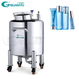 50L 100L 200L 500L Water Perfume Detergent Liquid Stainless Steel Movable Storage Tank