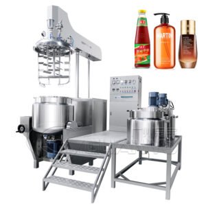 Cosmetic Making Machine Lotion Cream Ointment Vacuum Homogenizing Emulsifying Mixer