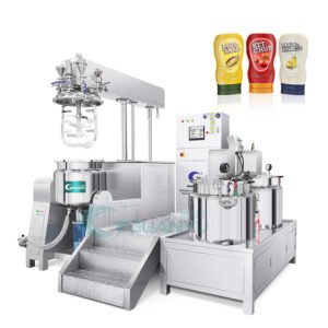 High shear homogenizer emulsifier syrup making machine makeup remover lipstick vacuum mixer  face cream production machine