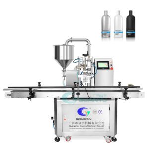 Cosmetic Cream Hand Wash Liquid Filling Machine  Single Nozzle Ointment Filling Equipment Liquid Soap Filler