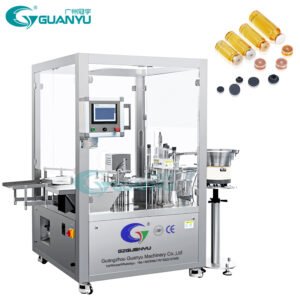Guanyu 5ml 10 ml Liquid Filling Machine Small Bottle Filler Plastic Vail Filling and Sealing Machine Capping