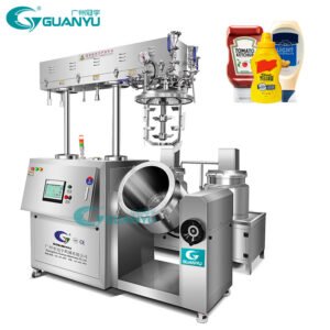 OEM Factory 50l Body Lotion Mixer Ointment Emulsifying Making Machine Supplier Vacuum Toothpaste Mixing Machine