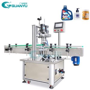 Guanyu High Quality Pump Capping Automatic Plastic Bottle Jar Capping Machines For Pet Bottles Screw Capping Machine