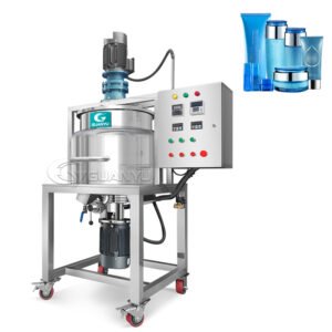 Homogenizing And Agitator Machine High Effect Cosmetic Cream Lotion Shampoo Detergent Fluid Liquid Viscosity Blending Machine