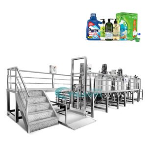 Liquid Making Machine Liquid Soap Mixing Machine Mixing Tank Shampoo Stirring Tank High Shear Mixer