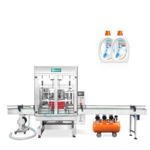 Automatic Multiple Heads Submersible Filling Machine Chemicals Liquid Cosmetic Cream Body Lotion Shampoo Detergent Liquid