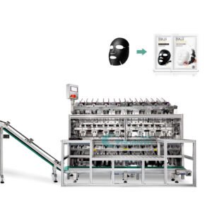 Automatic Facial Mask Filling Machine Liquid Cosmetic Industry Eye Mask Hand And Foot Mask Filling And Sealing Equipment