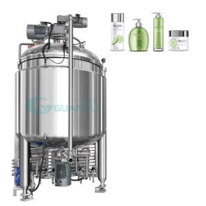 Guanyu Factory Sealed Combination Mixing Machine External Homogenous Mixer Cosmetic Cream Paste Shampoo Blender Liquid Detergent