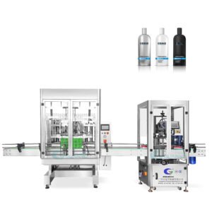 Automatic Bottle Liquid Soap Filling Machine Shampoo Detergent Bottle Cream Filling Capping Machine Filling production Line