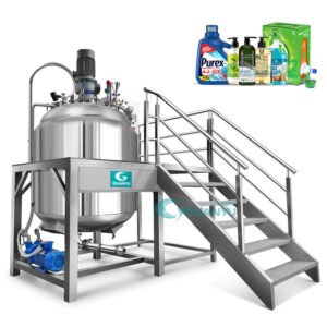 Guanyu Chemicals Processing Hand Wash Liquid Soap Making Machine Homogenizing Shampoo Cosmetics Detergent Wash Mixer Machines