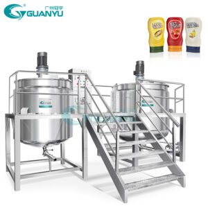 GUANYU High Pressure Mayonnaise Homogenizer Penut Butter Making Machine Blending Mixer