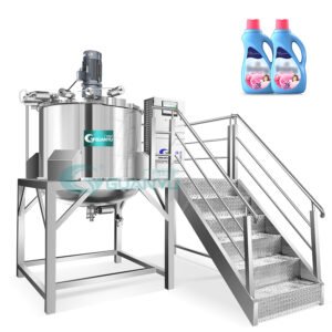 Guanyu 1000L Complete Liquid Soap Production Line Liquid Soap Mixing Machine Detergent Making Machine Blending Mixing Tank