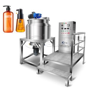 Guanyu Automatic Jacket Electric Heating Mixer With Agitator Petroleum Jelly  Mixing Tank Homogenizer Making Machine
