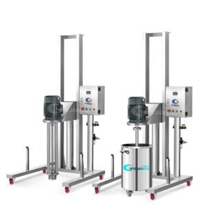 Hot Sales Pneumatic Lifting Homogenizing Equipment Suitable For Liquid Fluid Paste Cream Cosmetic Body Lotion  Blending Machine