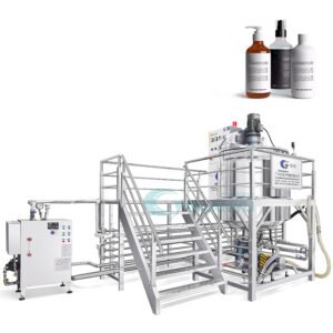 1000L Open Type Heating Homogeneous Mixing Machine Paste Cream Cosmetic Mixer Shampoo Sanitizer Detergent Making Equipment
