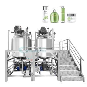External Circulation Homogenous Mixing Machine Blending Tank Stainless steel Cosmetic Lotion Ointment Scar Acne Freckle Cream