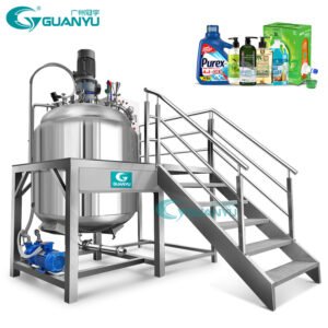 Helical Ribbon Perfume Liquid Soap Mixing Machine Detergent Making Machine Mixing Tank
