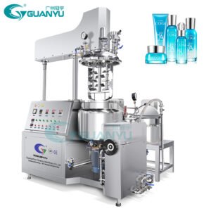 Vacuum Mixer Homogenizing Emulsifying Machine Body Lotion Vacuum Emulsifier Face Cream Cosmetics Mayonnaise Making Machine