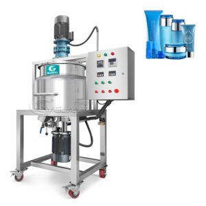 Small Liquid Soap Mixer Shampoo Making Machine Liquid Mixing Reactor Liquid Soap Making Machine Stainless Steel Mixer