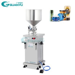 Vertical Semi Automatic Filling Machine Liquid Filler High Viscous Cosmetic Cream Ointment Paste Filler Machinery