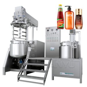 Ce Approved Homogenizer Mixer Machine Hair Dye Vacuum Mixer High Shear Emulsifier Cosmetic Making Machine For Hair Conditioner