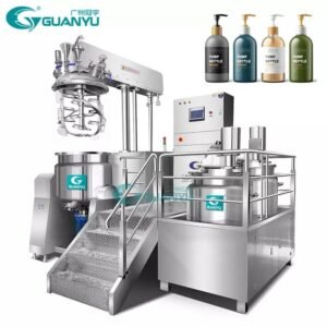 High Quality Facial Cream Making Machine Body Lotion Vacuum Homogenizing Cosmetic Emulsifier Machine