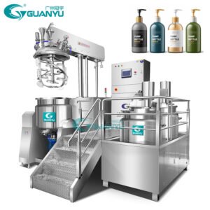 Automatic Emulsifying Homogenizer Mixer Machine Toothpaste Shaving Cream Blend Vacuum Emulsifying Mixing Homogenizer