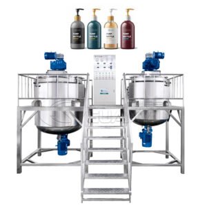 500l 1000l Detergent Homogenizer Mixing Tank Stainless Steel Shower Gel Mixer Conditioner Shampoo Making Machine Mixer