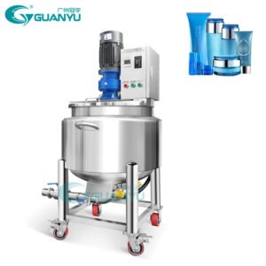 Guanyu Liquid Detergent Mixer Stainless Steel Mixing Machine Agarbatti Mixer Machine Price Mixing Tank with Agitator