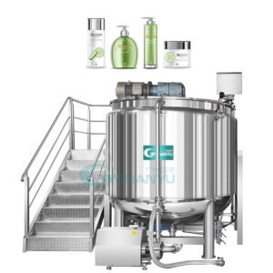 Guanyu 5000L Liquid Detergent Making Machine Cosmetics Skin Care Shampoo Manufacturing Agitator Dishwashing Heating Homogenizing