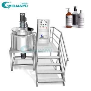 Guanyu Hot Sale Factory Price Food Grade Stainless Steel 304 Food Liquid Gel Mixer Machine Cool Heat Jacket Mixing Machine