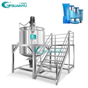 Industrial Cosmetic Detergent Liquid Soap Making Machine Hand Wash Shower Gel Mixing Reactor Mixing Tank with Agitator Mixer